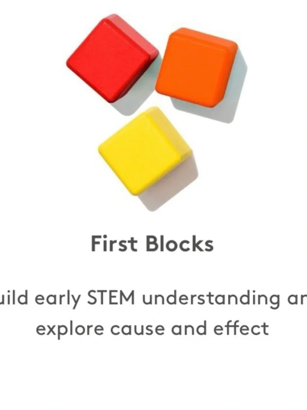 Lovevery Pincer Chime Ball & First Blocks Set Bundle